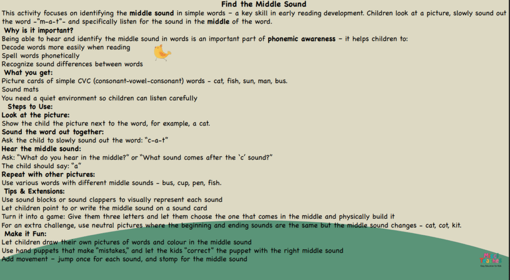 Chicken Coop-Find the Middle Sound