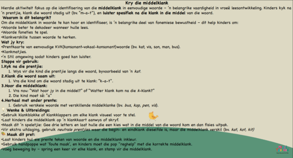 Hoenderhok-kry die middelklank