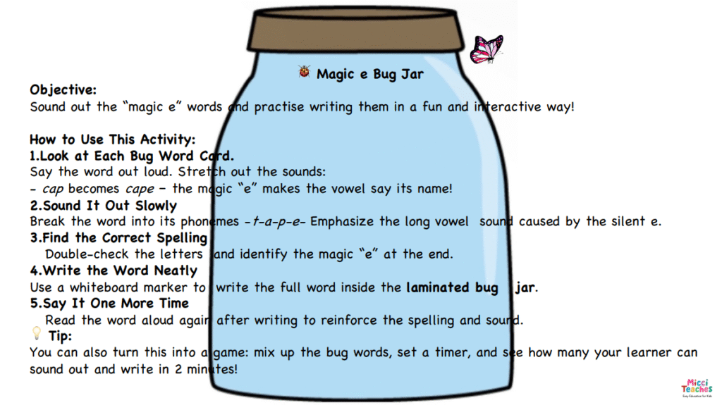 Magic e-Bug Jar