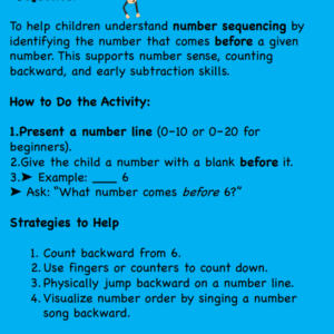 Number Before-Monkey