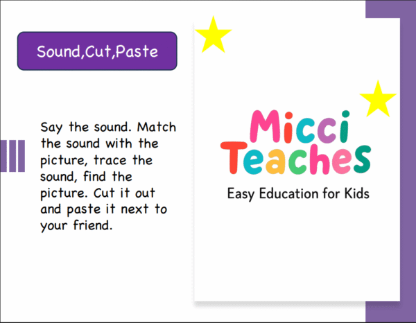 Sound,Cut,Paste-Letters of the Alphabet