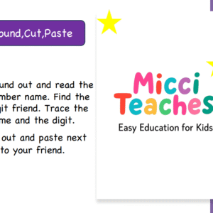 Sound,Cut,Paste-Number name and Digit