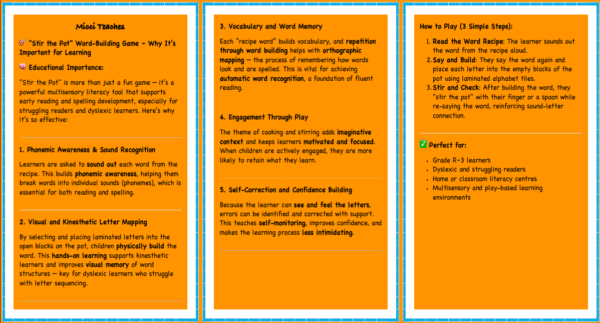 Stir the Pot-ch Digraph