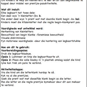 Alfabet-Pas Legkaart