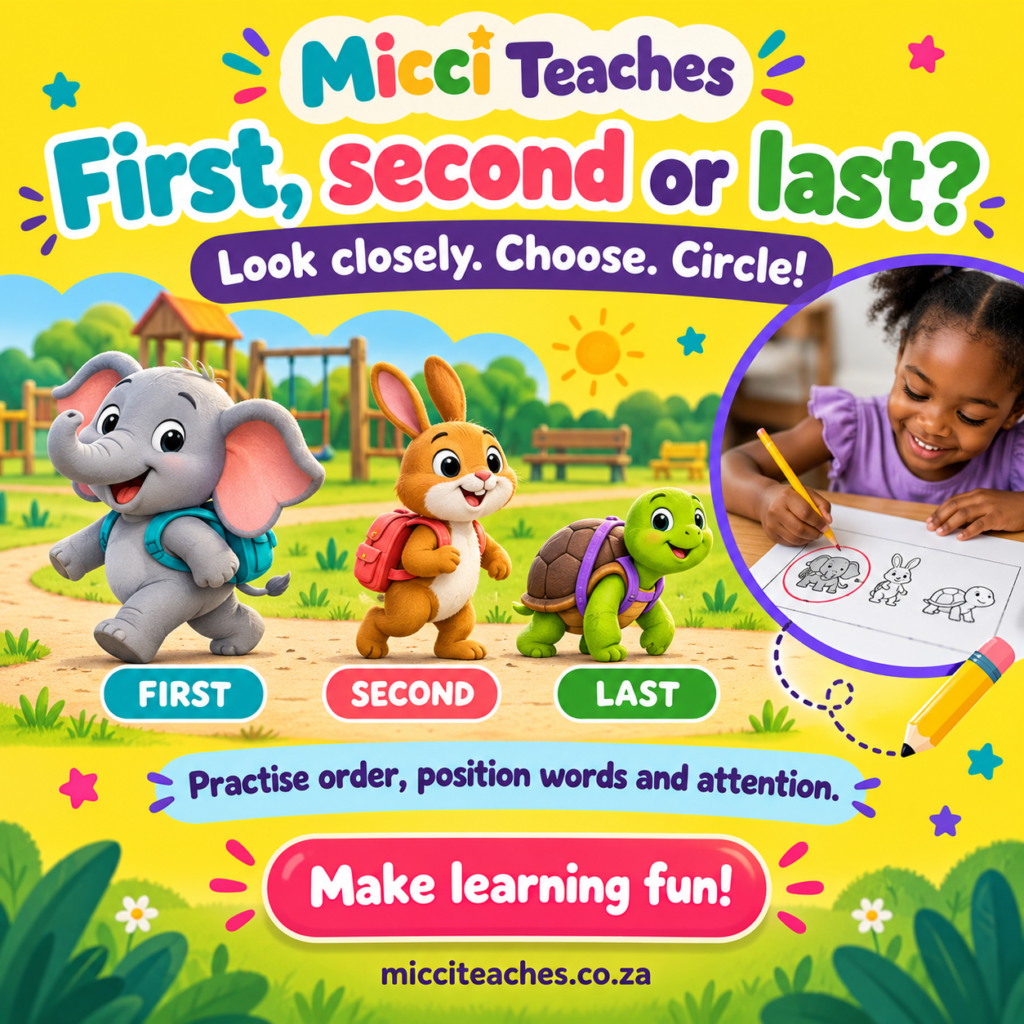 First, Second or Last