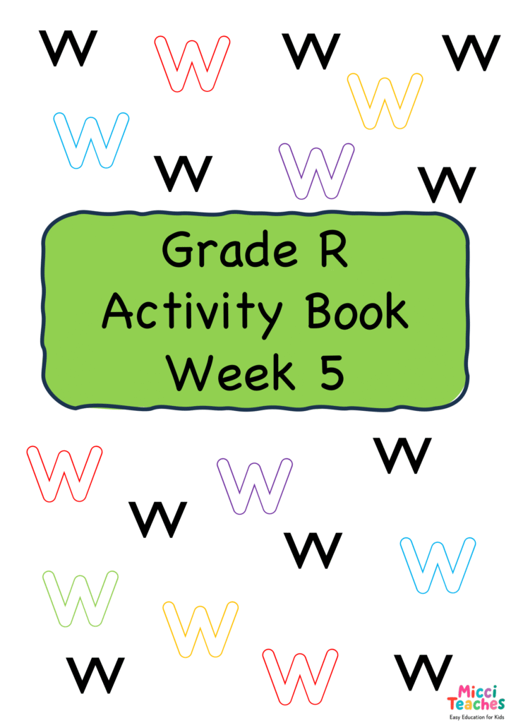 From Letters to Numbers – Grade R Learning Through Play – Activity ...