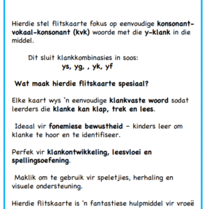 KVK Klanke- y Klank Flitskaarte