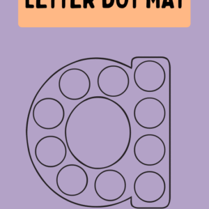 Letter Dot Map- Alphabet