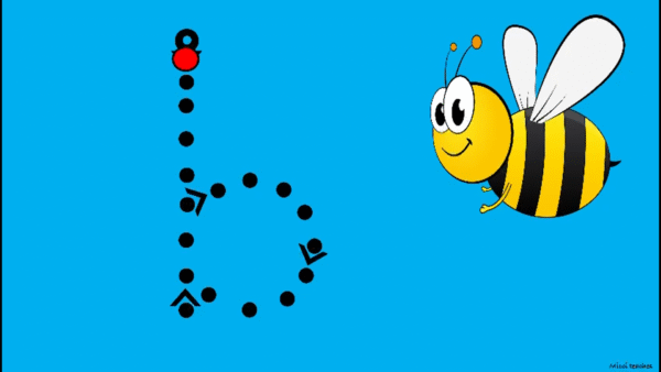 Letter Tracing And Pronunciation 4 (B,D,G,O,U,L)