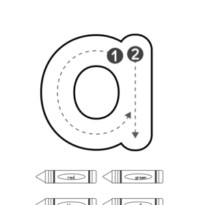 Lowercase Alphabet Formation