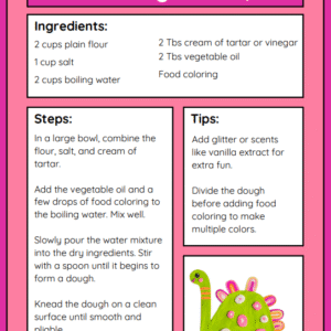 Playdough Recipe
