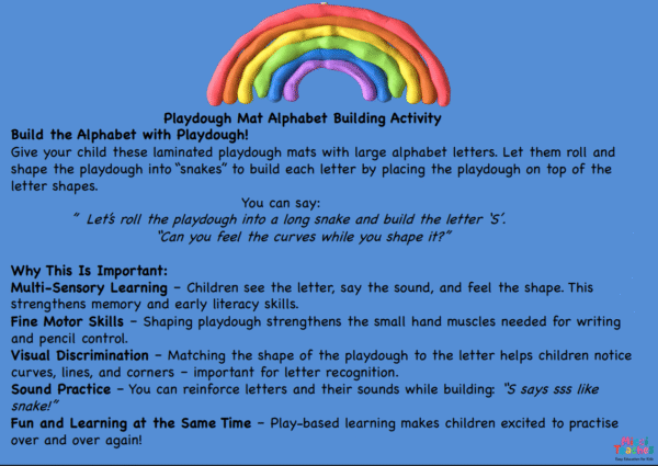 Playdough Mat-Alphabet