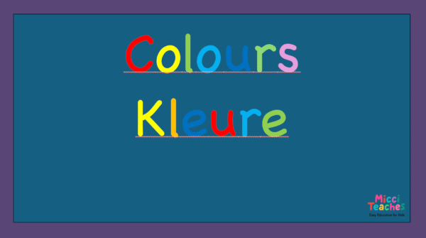 Learning Colours