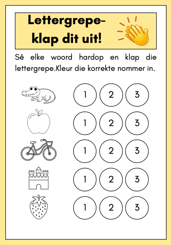 Lettergrepe - Klap dit Uit - Image 2