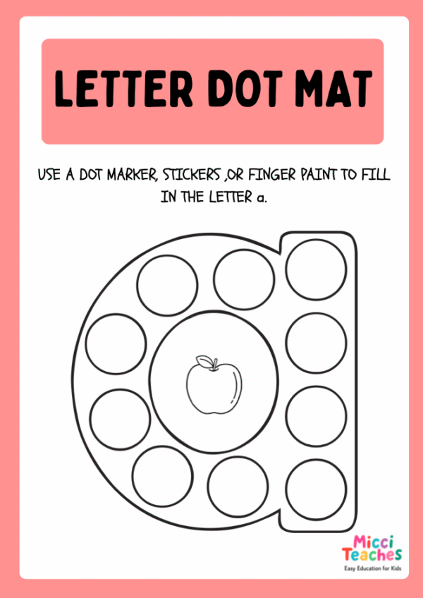 Letter Dot Map- Alphabet - Image 2