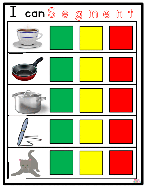 Phonemic Awareness-Segmenting,Matching and Substitution - Image 2