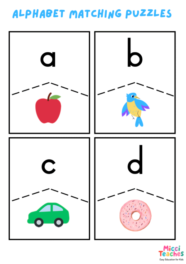 Alphabet Matching Puzzles - Image 2