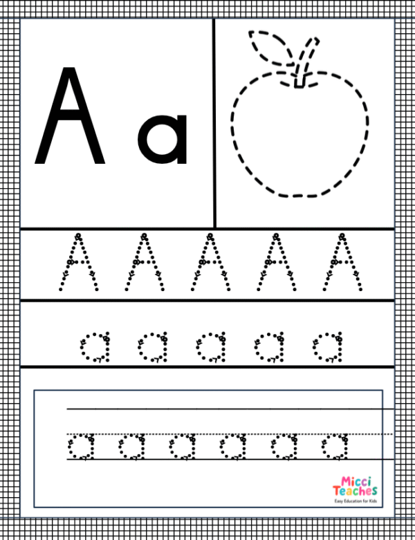 Alphabet Tracing Worksheets - Image 2