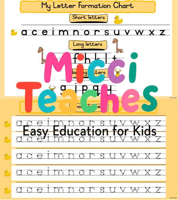 My Letter Formation Pack-a-z - Image 2