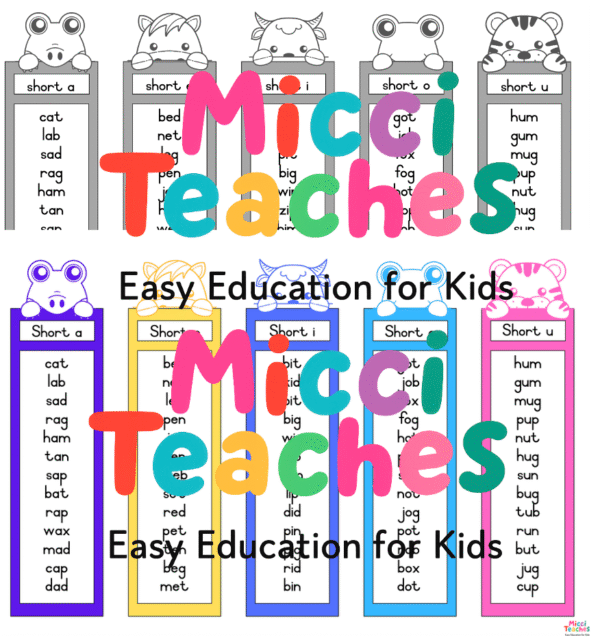 Short Vowels-Reading Flashcards - Image 2