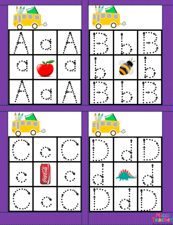Letter Bus-Natrek van letters - Image 2