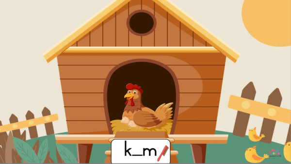 Hoenderhok-kry die middelklank - Image 2
