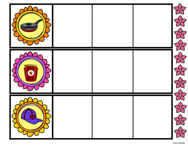 CVC Flower Word-Building-aeiou 2 - Image 2