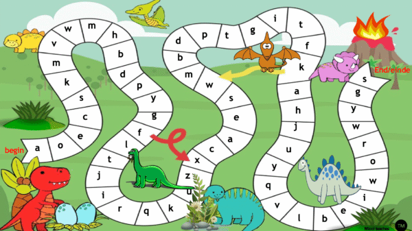 Dino Alphabet Game-English and Afrikaans - Image 2