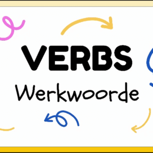 Verbs (English And Afrikaans)