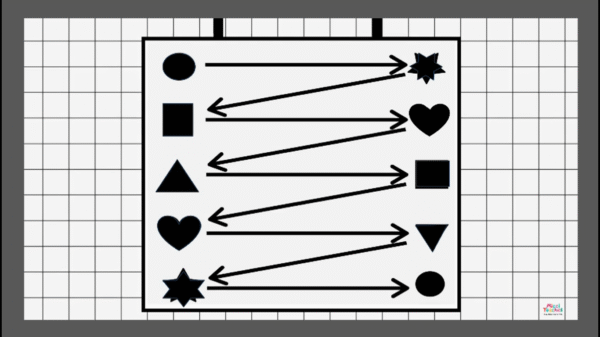 Visual Tracking 3 follow the shapes