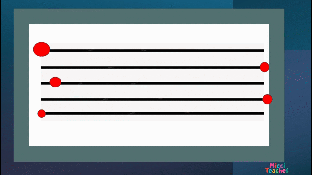 Visual Tracking 6 horisontal line tracking - Micci Teaches