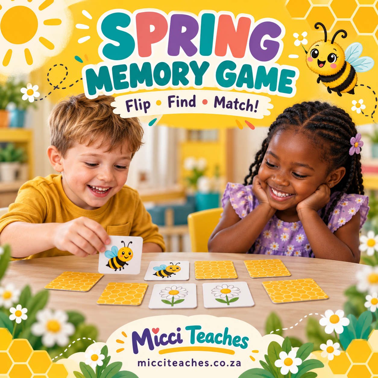 Spring Memory Game