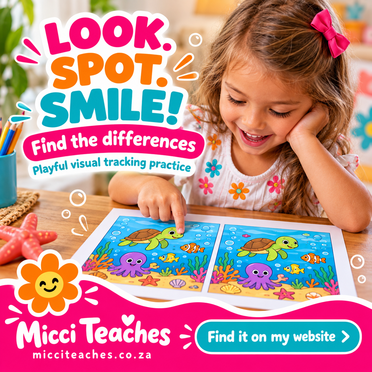 Find Differences - Visual Tracking