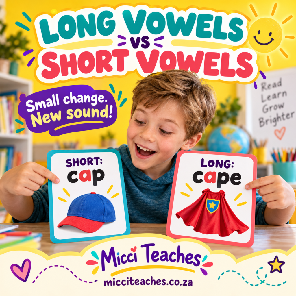 Long Vowels vs Short Vowels