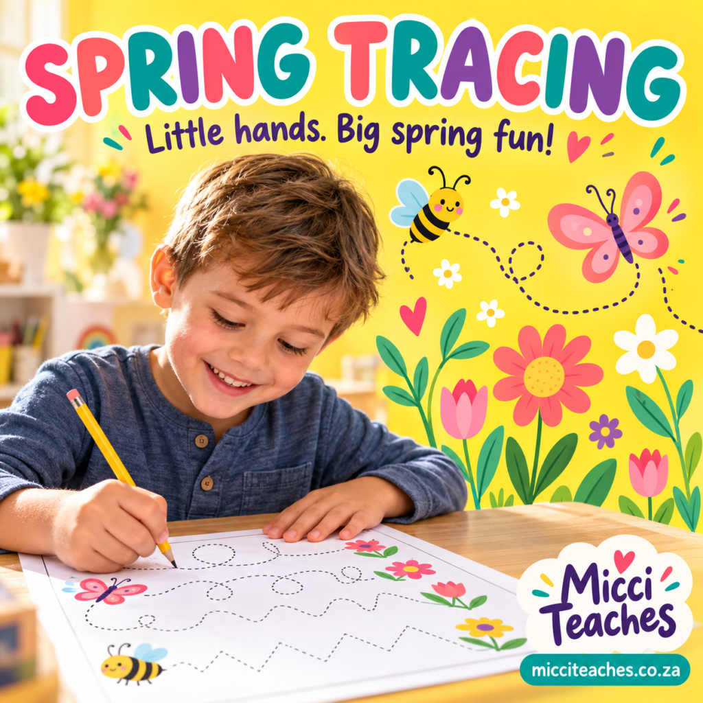 Spring Tracing Activity