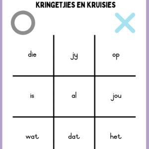 Sigwoorde - Kringetjies en Kruisies