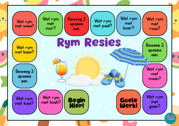 Rym Resies Lang Klank Woorde