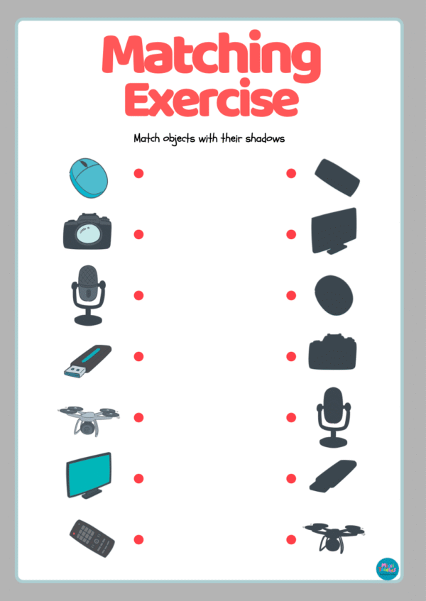 Matching Exercise - Visual Closure - Image 2