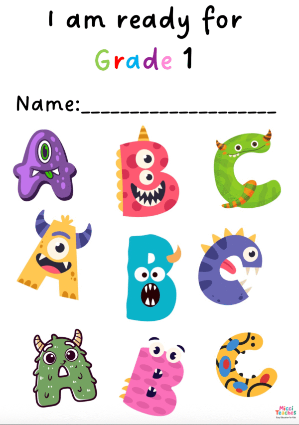 I am Ready for Grade 1