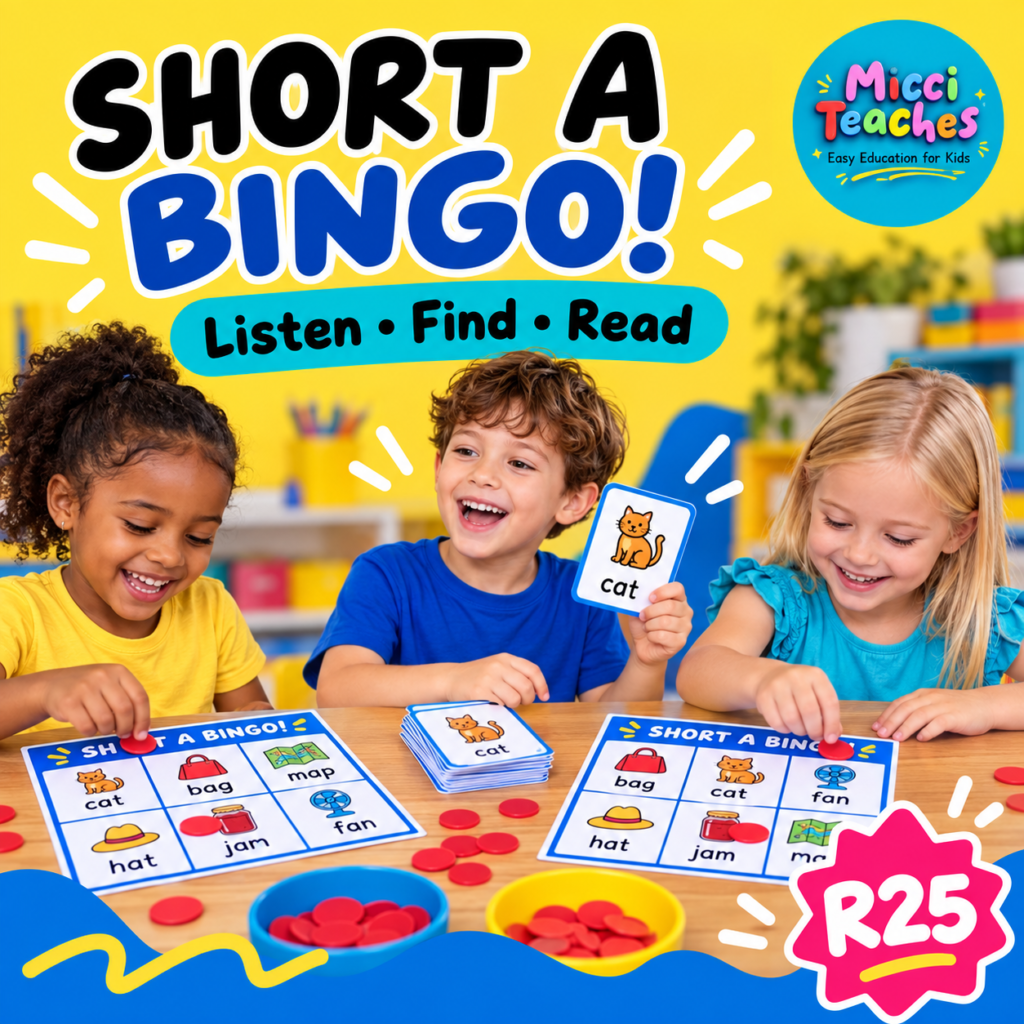 Short A Bingo!