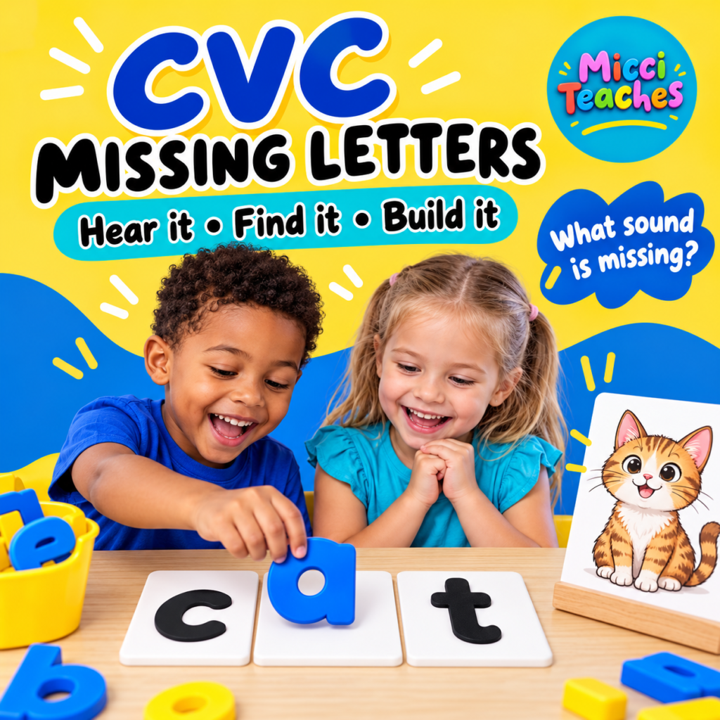 CVC Missing Letters