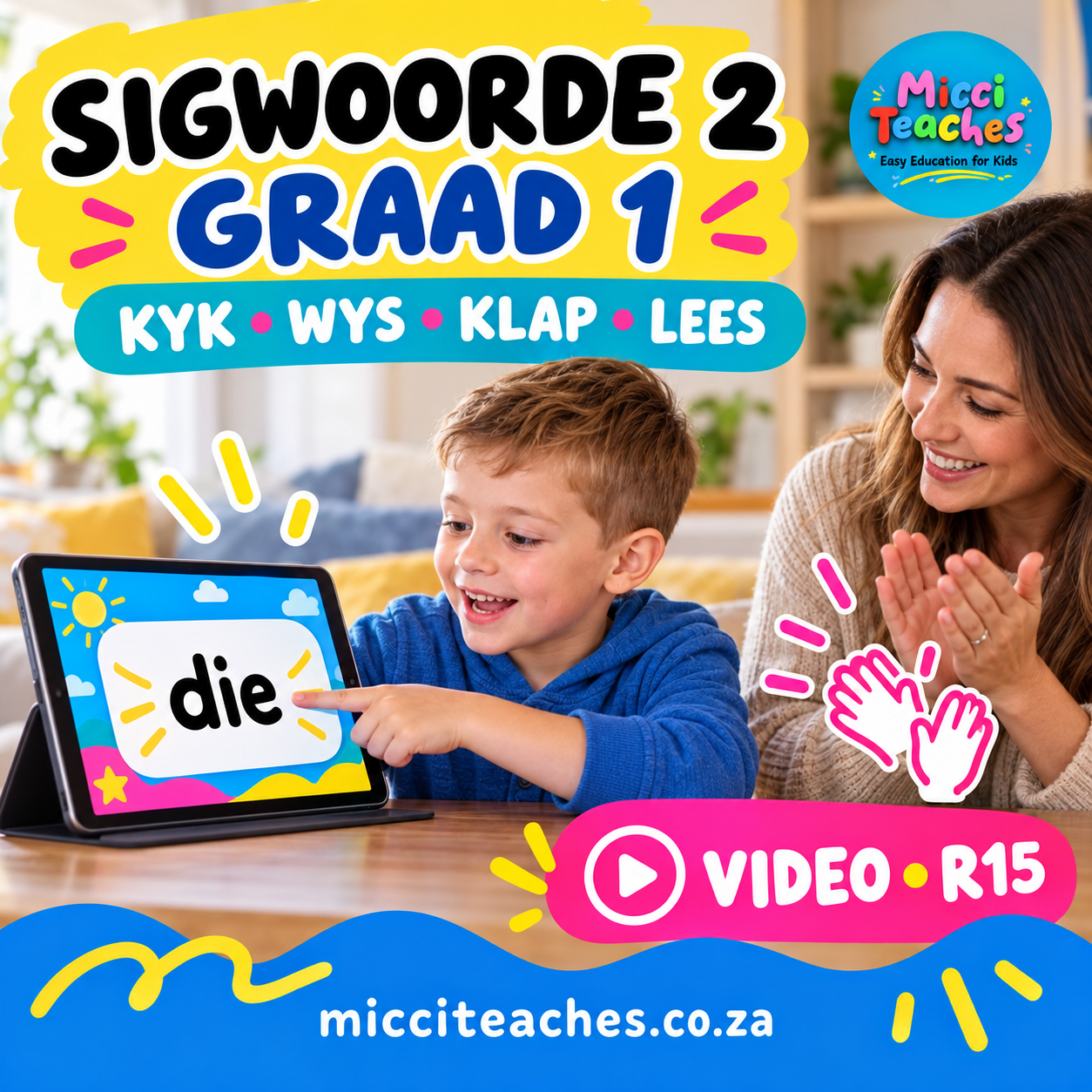 Sigwoorde 2 - Graad 1