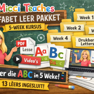 Alfabet Leer Pakket (5-Week Kursus)