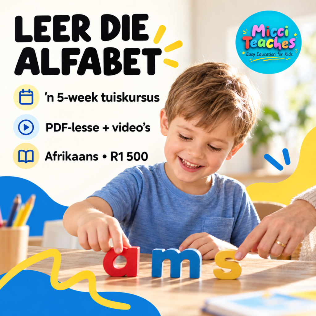 Alfabet Leer Pakket (5-Week Kursus)