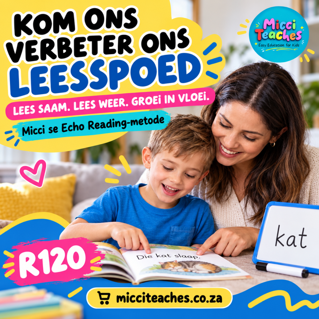Kom ons Verbeter ons Leesspoed