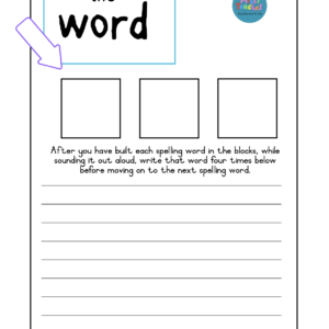 Build The Word/ Bou Die Woord - Spelling Words/Spelwoorde