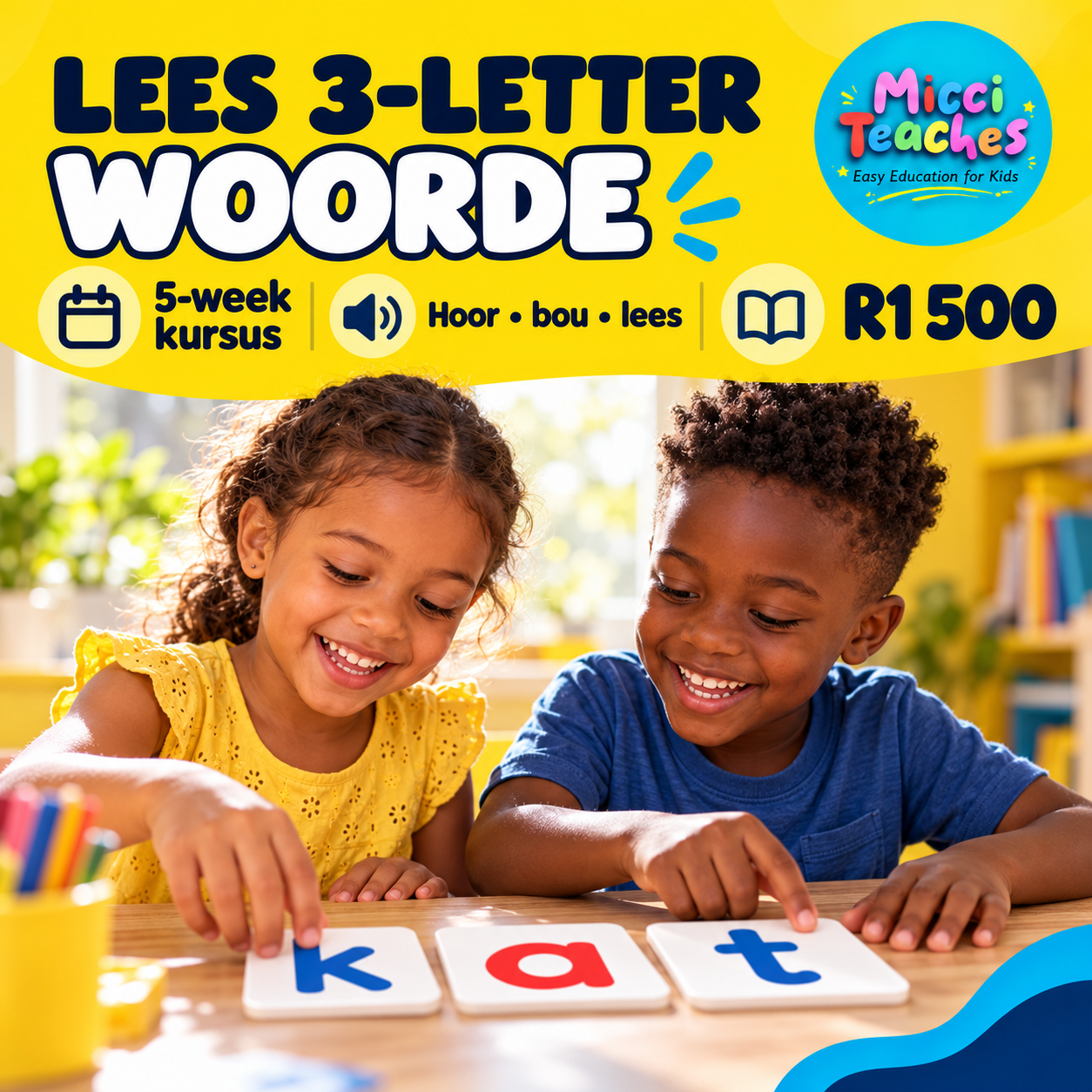 5-Week 3 Letter Woorde Lees Kursus