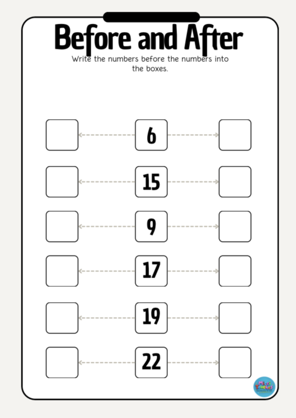 My Math Worksheets My Math Workbook - Micci Teaches
