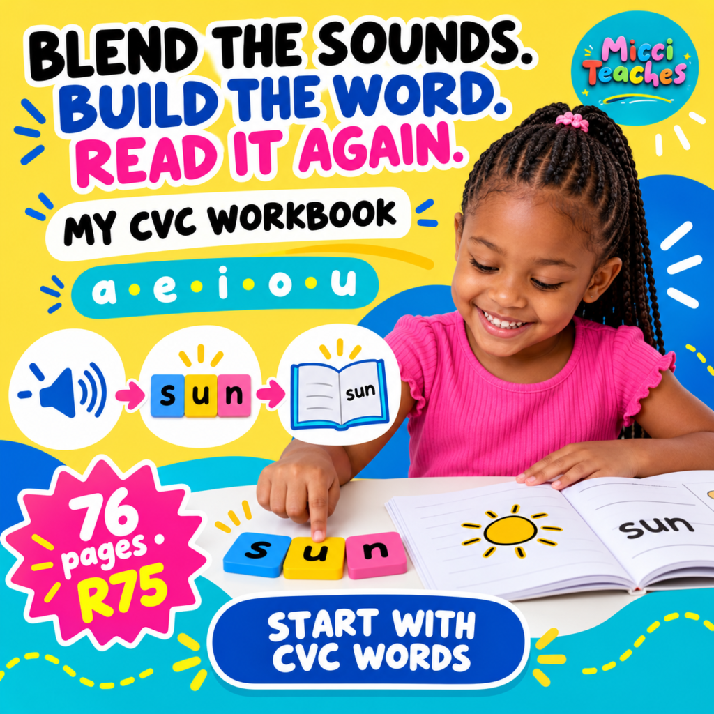 My CVC Workbook