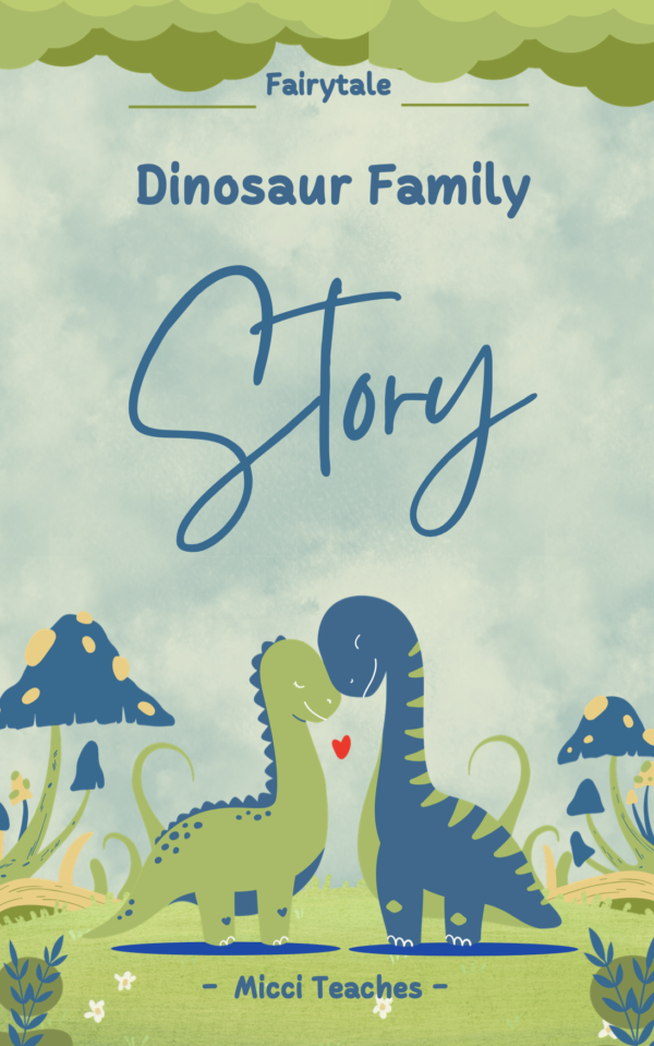 The Dinosaur Family Storybook - 'n Dinosourus Storie